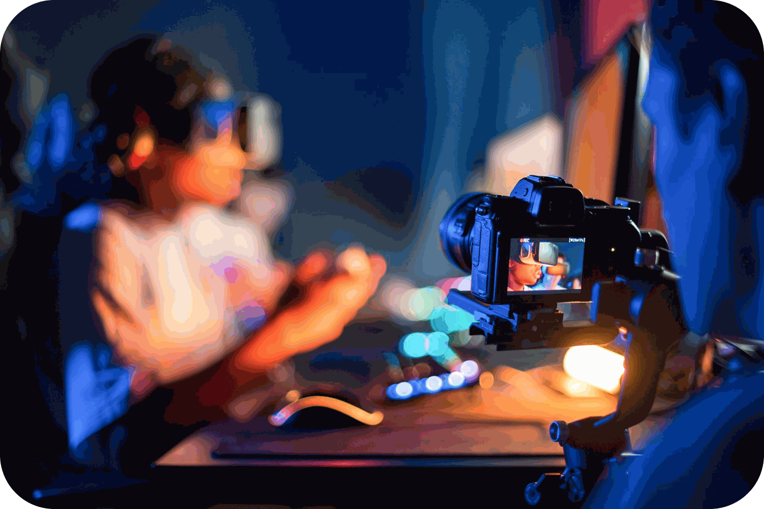Media production and entertainment studio environment